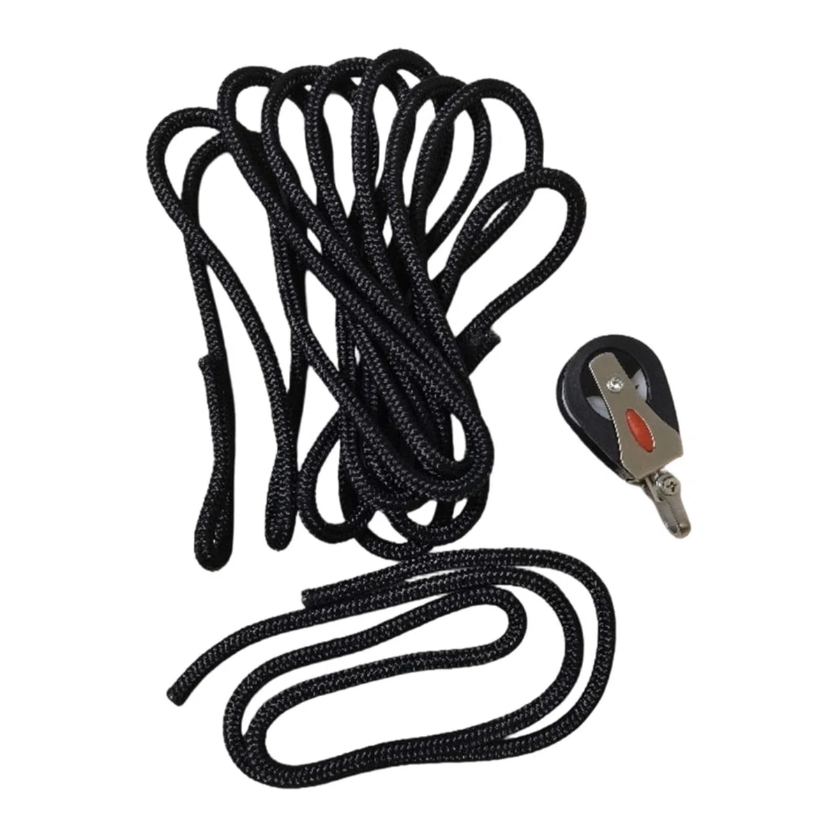 Ensemble de 2 Cordes pour Pilates Reformer avec Poulie et Bande de Résistance, en Nylon, pour L'entraînement de L'équilibre et du Renforcement