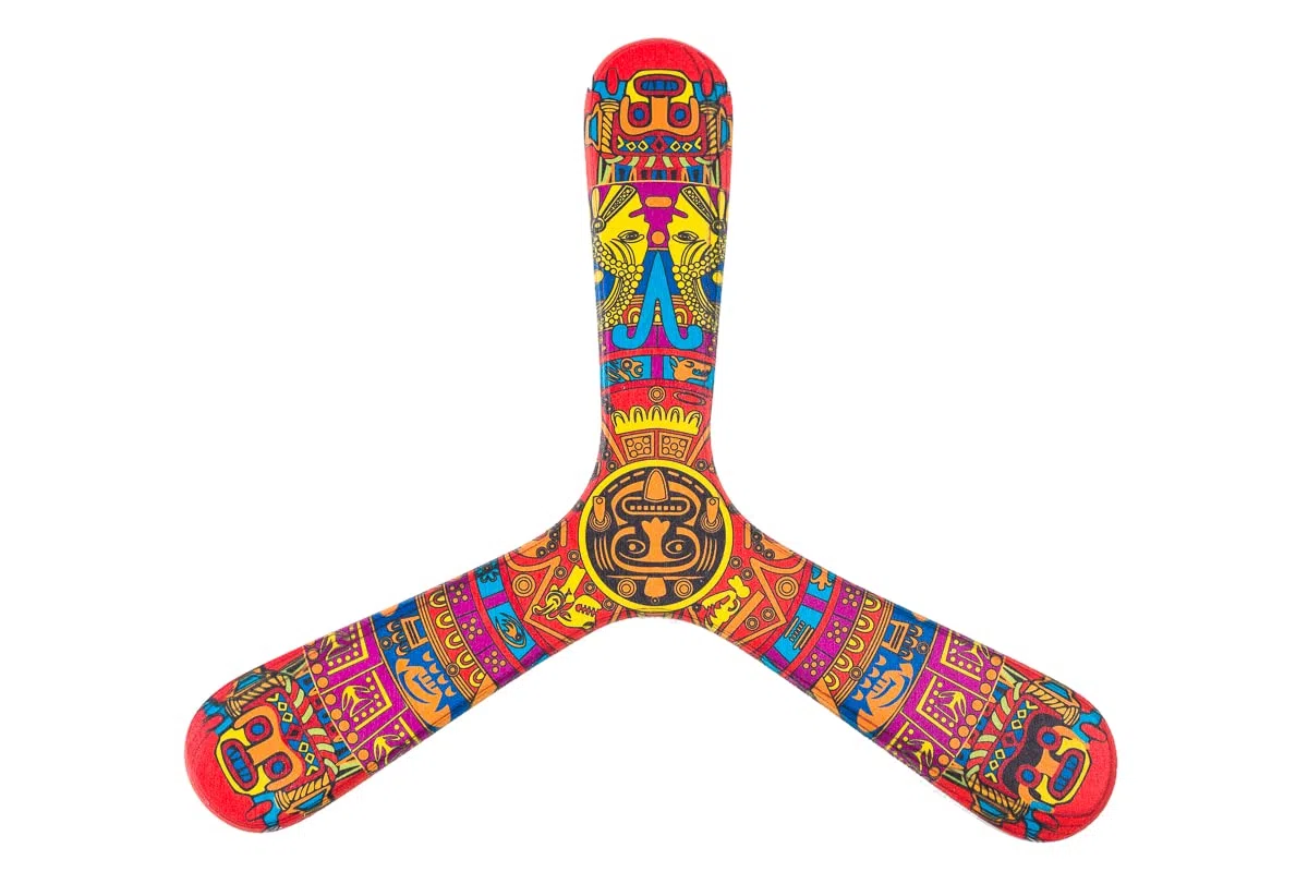 Boomerang en Bois pour débutants, Le Maya