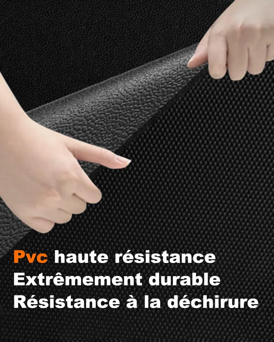 Stepwaver Tapis de Protection pour Appareils de Fitness –140x60cm 6mm épaisseur – Tapis de Sol en PVC Pliable,Antidérapant & Imperméable Convient pour Moquette & Parquet – pour Tapis de Course