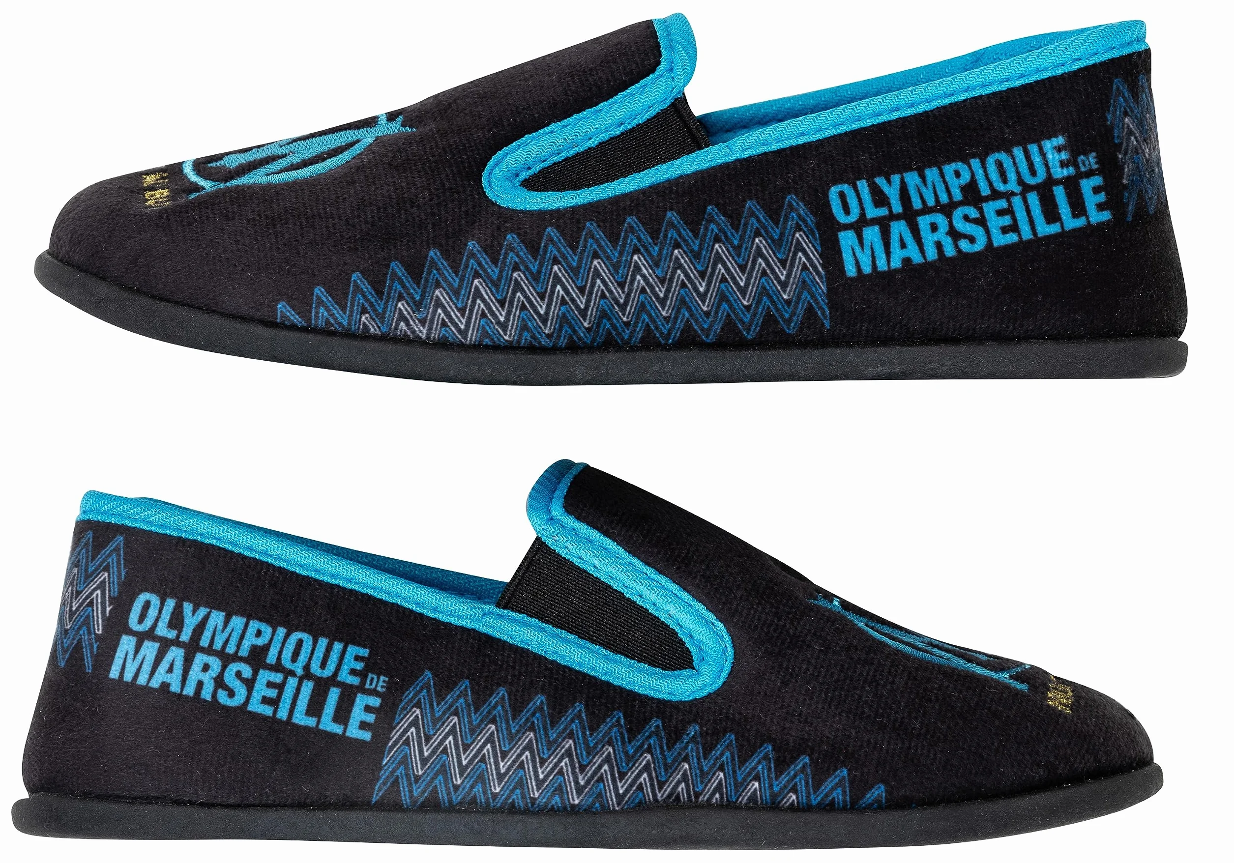 OLYMPIQUE DE MARSEILLE Chaussons Fan Enfant Om - Collection Officielle Taille 36