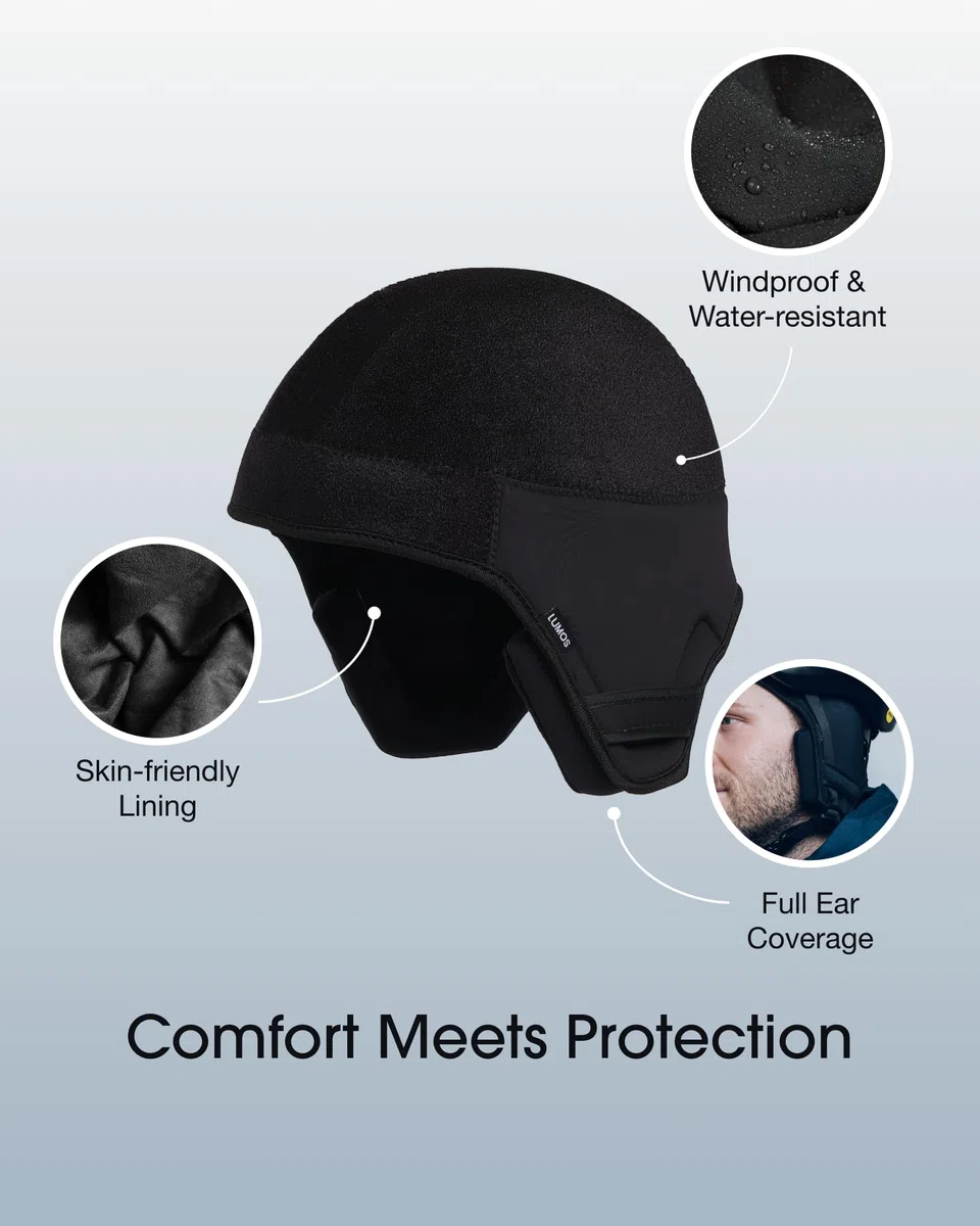 Lumos Doublure d'hiver pour casque de cyclisme - Chaude et résistante à l'eau - Pour tous les casques