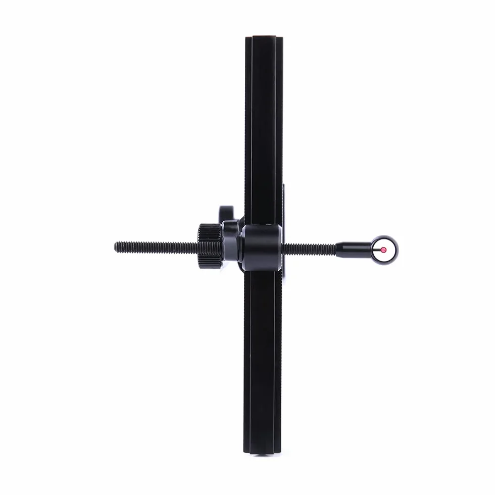 Viseurs de tir à l'arc recurve 22,9 cm en aluminium ambidextre à réglage rapide