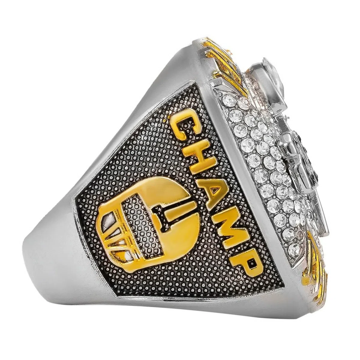 Bagues de Football Fantasy 2025 Objets de Collection for la fête des pères Bagues de Championnat Bague de Championnat à Exposer(10)
