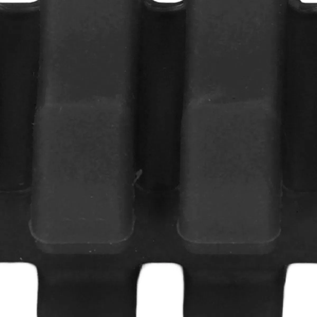 Bewinner Amortisseur de Membre d'arc de Tir à l'arc, Amortisseurs de Stabilisateur de Vibration Fendus de Limbsaver, Arc de Tir à l'arc en Caoutchouc D'amortissement de Membre Fendu pour (Noir)