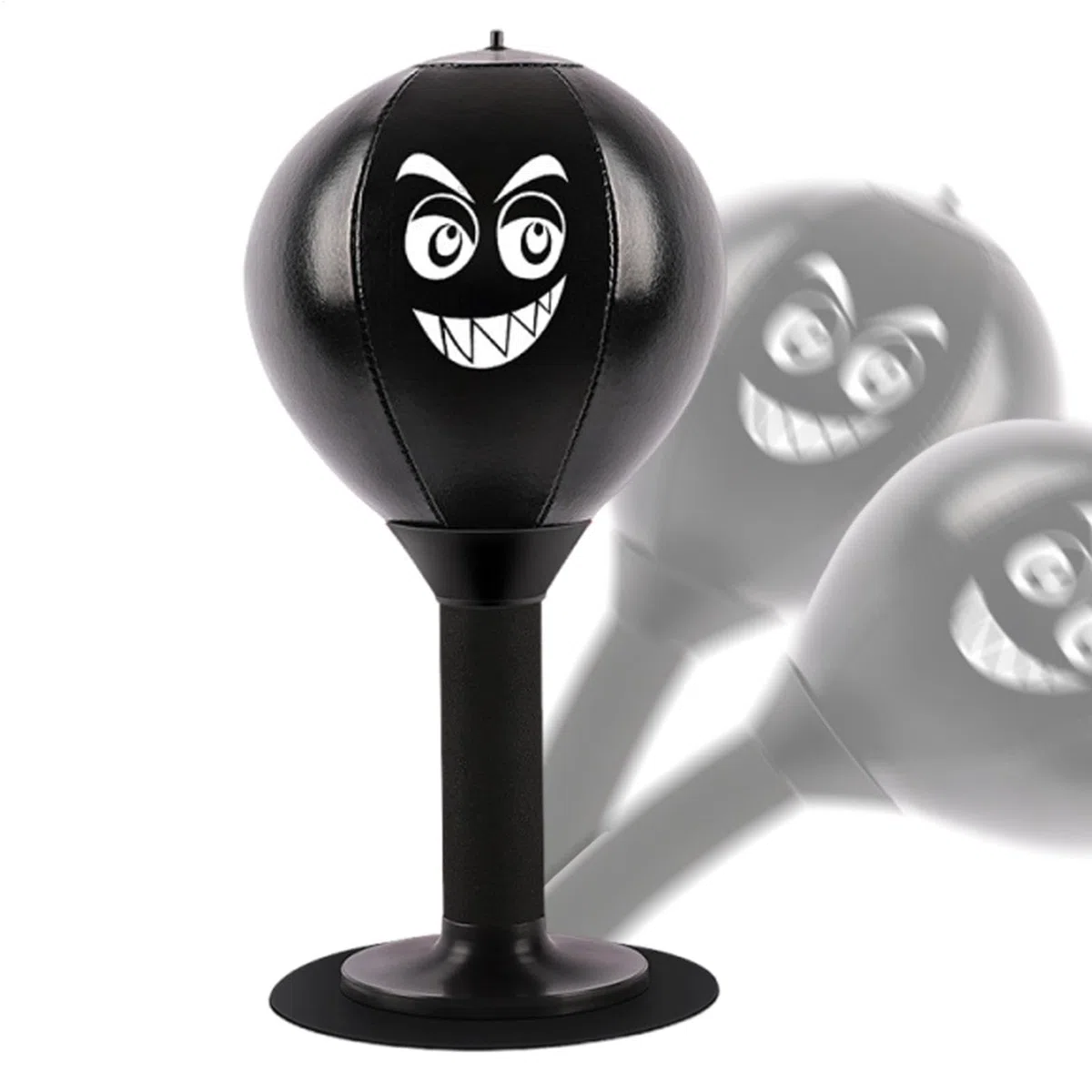 Sac De Boxe Anti-Stress – Sac De Boxe De Bureau avec Ventouse | Sac De Boxe De Bureau Robuste avec Expression | Punching Ball De Bureau, Jouet Anti-Stress pour Adultes, Bureau, École