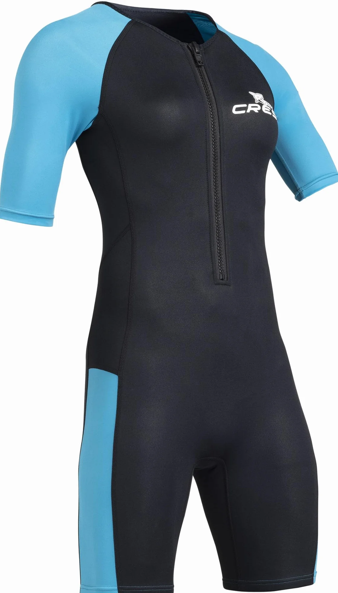 CRESSI Tiburon Lady Shorty Wetsuit 2mm - Combinaison de Plongée Courte Femmes pour la Plongée, la Natation et Les Sports Aquatiques, Néoprène/Elastane Ultra-Extensible