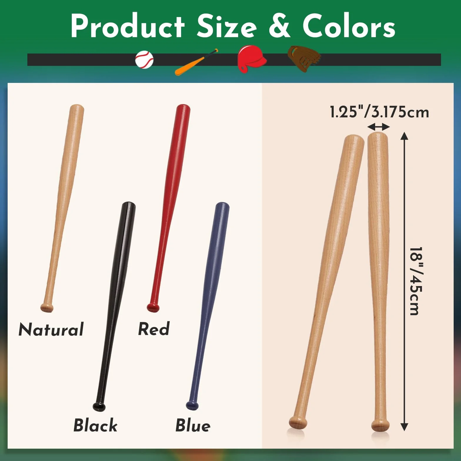 Mini Batte de Baseball personnalisée UIDMEN, nom gravé personnalisé, Batte en Bois de 18 Pouces, Cadeaux pour Porteur d'alliance, entraîneur, Joueurs, équipe de Softball, Petite Ligue