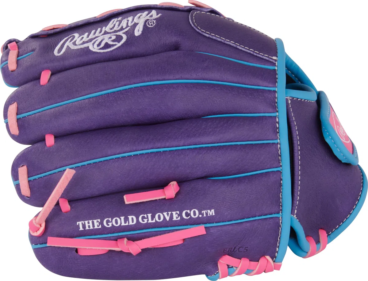 Gant de Softball Rawlings Sure Catch pour Jeunes | Tailles 25,4 cm - 31,75 cm | Plusieurs Styles