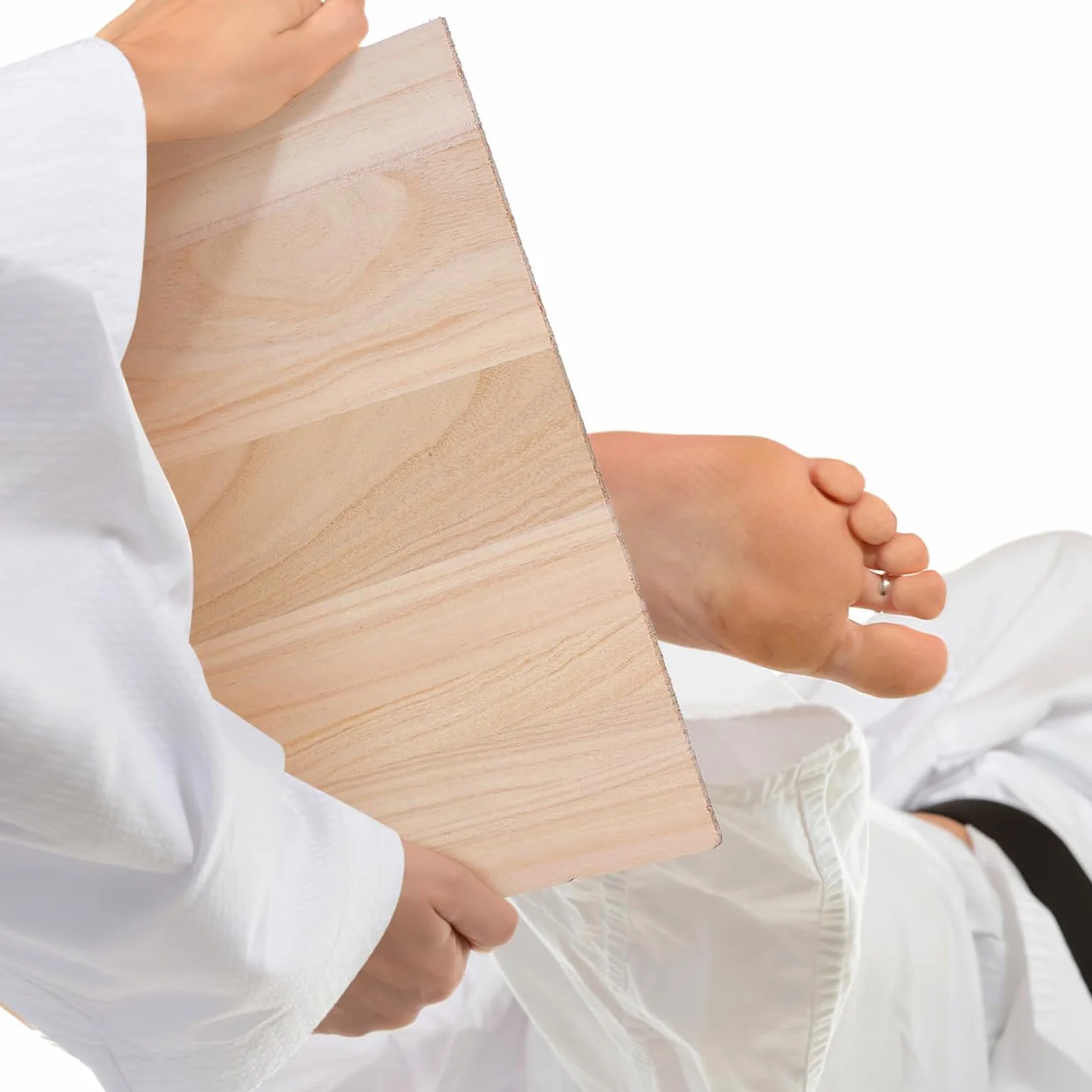 Homoyoyo Lot de 10 planches de freinage professionnelles pour taekwondo en bois - Pour karaté, arts martiaux - Pour enfants et adultes - Équipement de boxe - 0,3 cm