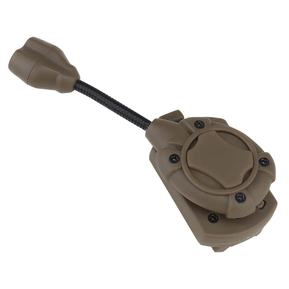 Lampe de casque tactique 3 couleurs avec adaptateur de signal vers Ops Core et lampe de casque ARC