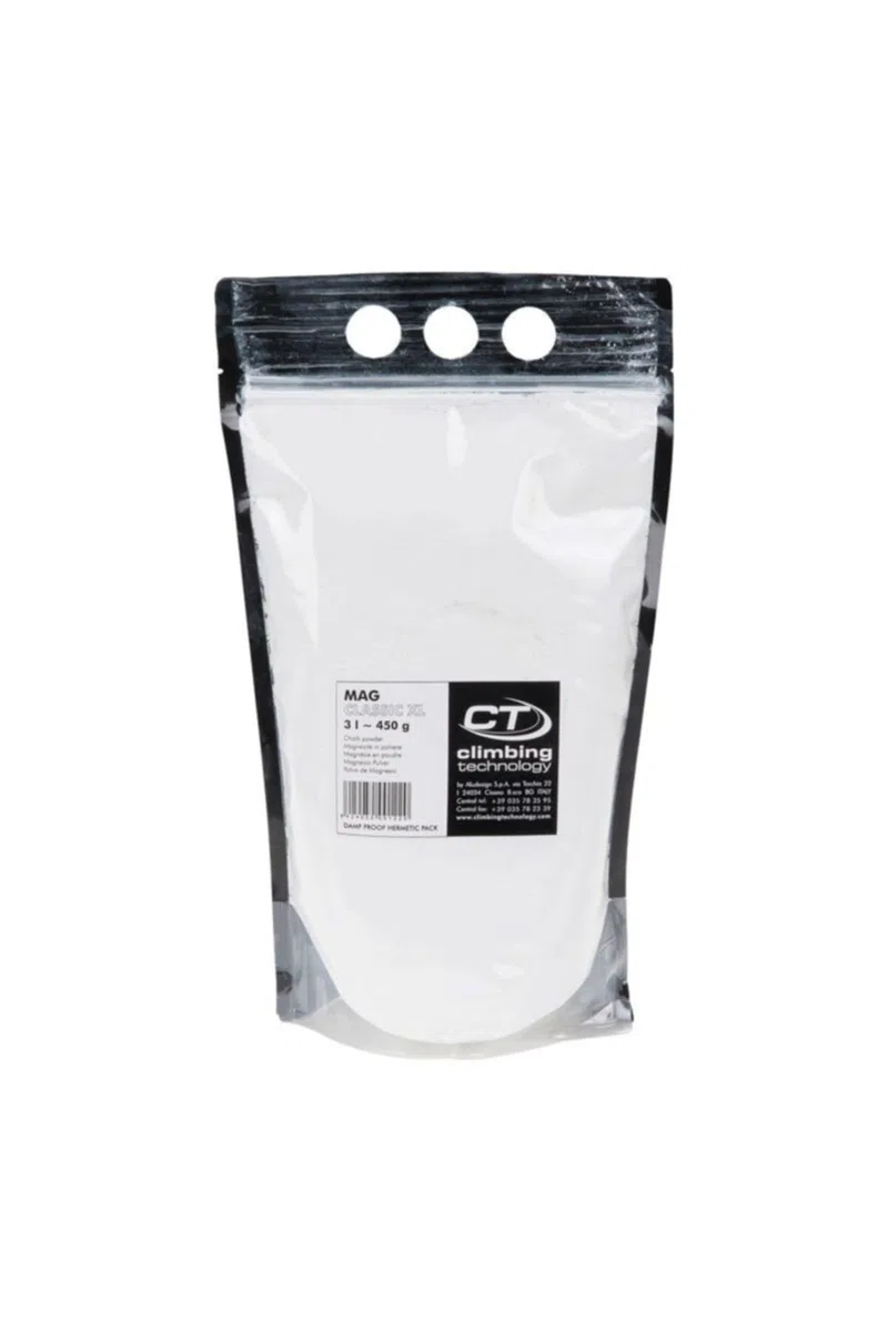 8C+ Blister Pack de Poudre de magnésie Club Blanc 450 g 3 L