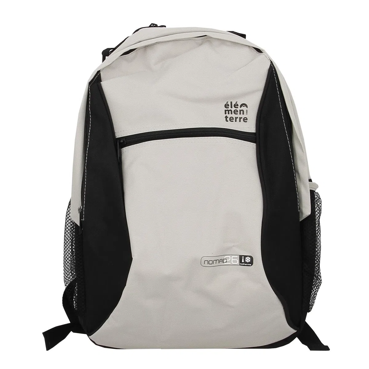 Elementerre NOMAD_26 Sac à dos isotherme 26 L - Taille unique, Gris