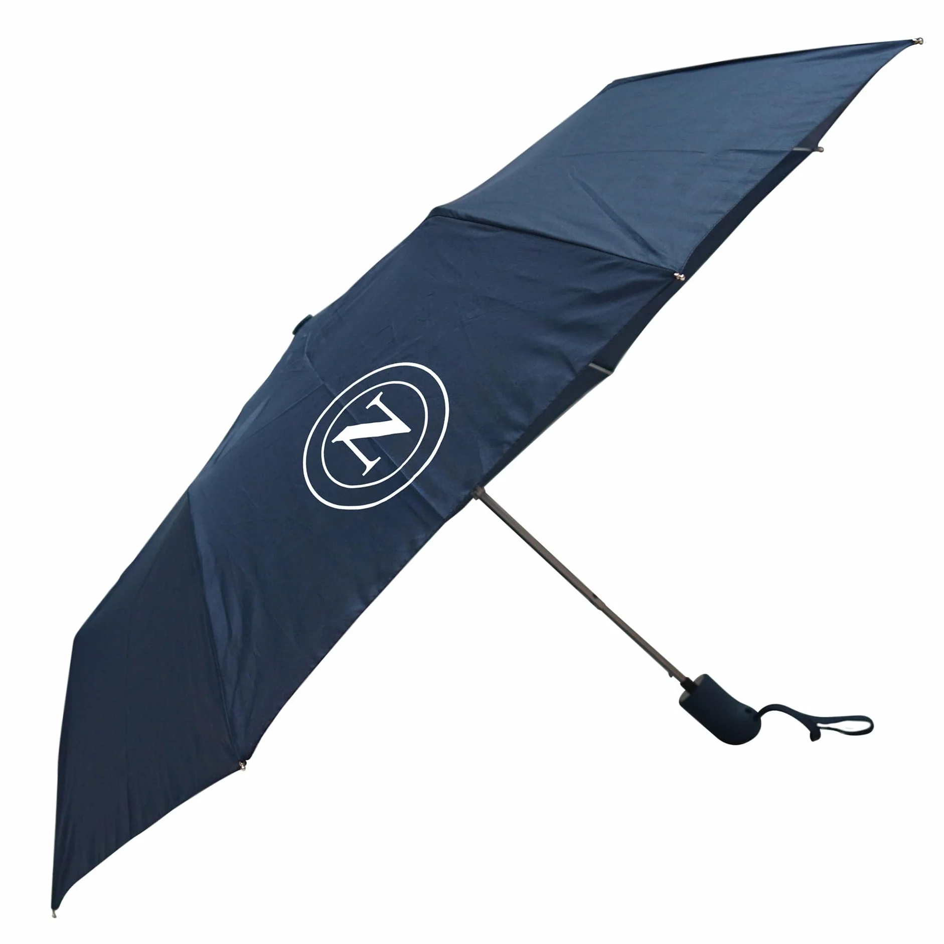 SSC NAPOLI Bleu marine - Parapluie de poche unisexe adulte - Taille unique