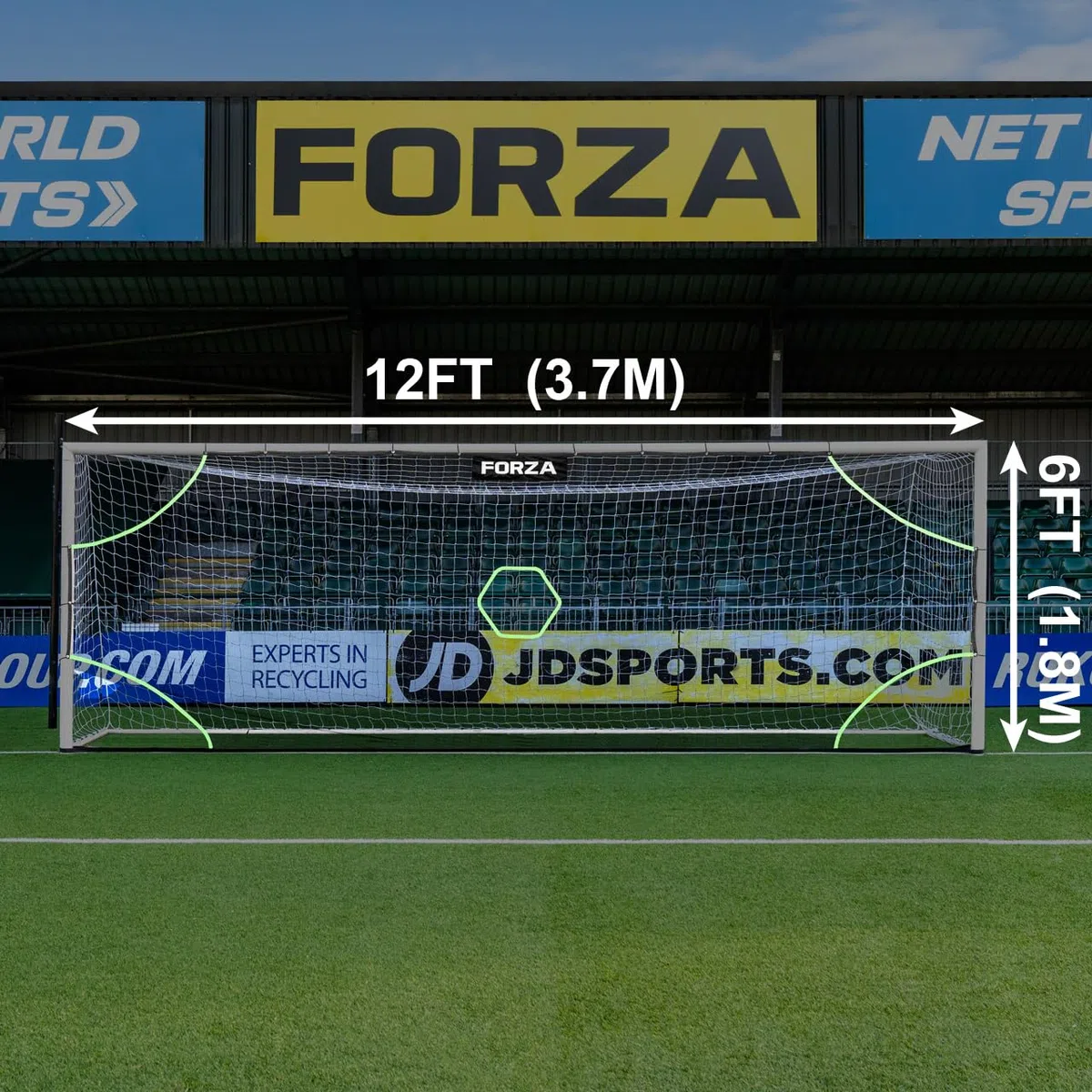 FORZA Academy Mur de Cible de Football | 10 Tailles de Mur Disponibles | Équipement d'Entraînement au Tir