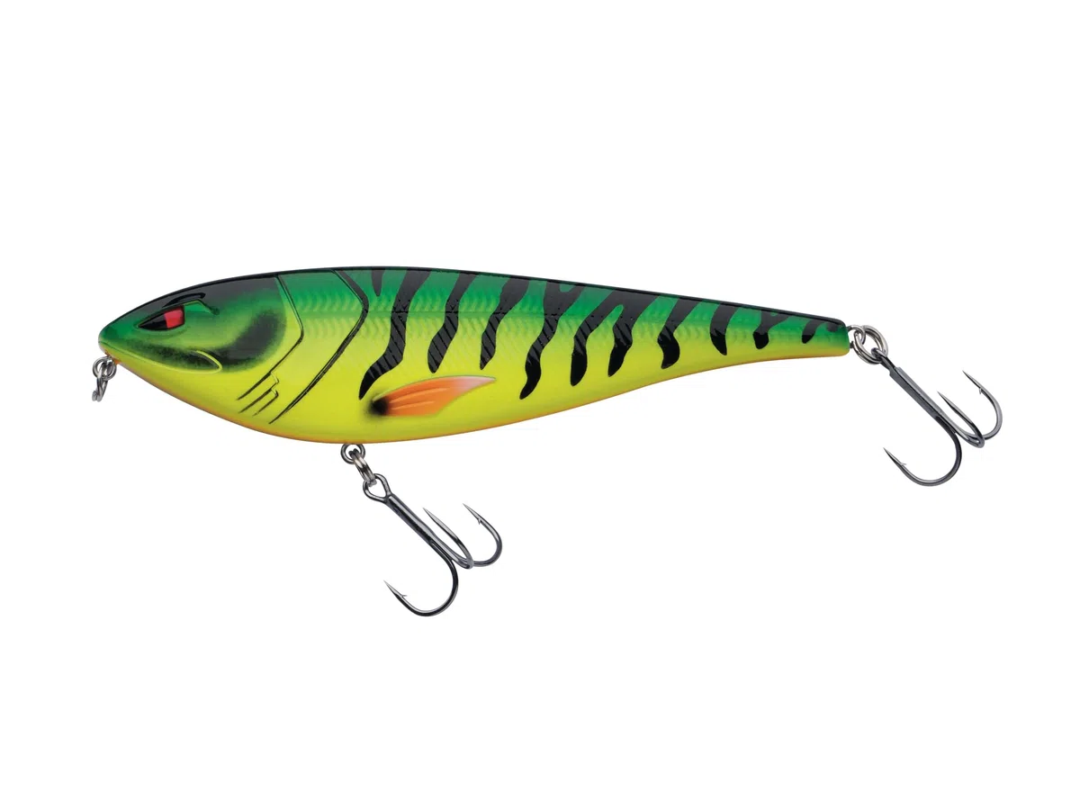 Berkley Zilla Glider, leurre de pêche Predator, appât Coulissant Lent, Action de flanc, Fort cliquetis, Profondeur de plongée 0,5-2m, 10cm, Multiples Couleurs et Tailles