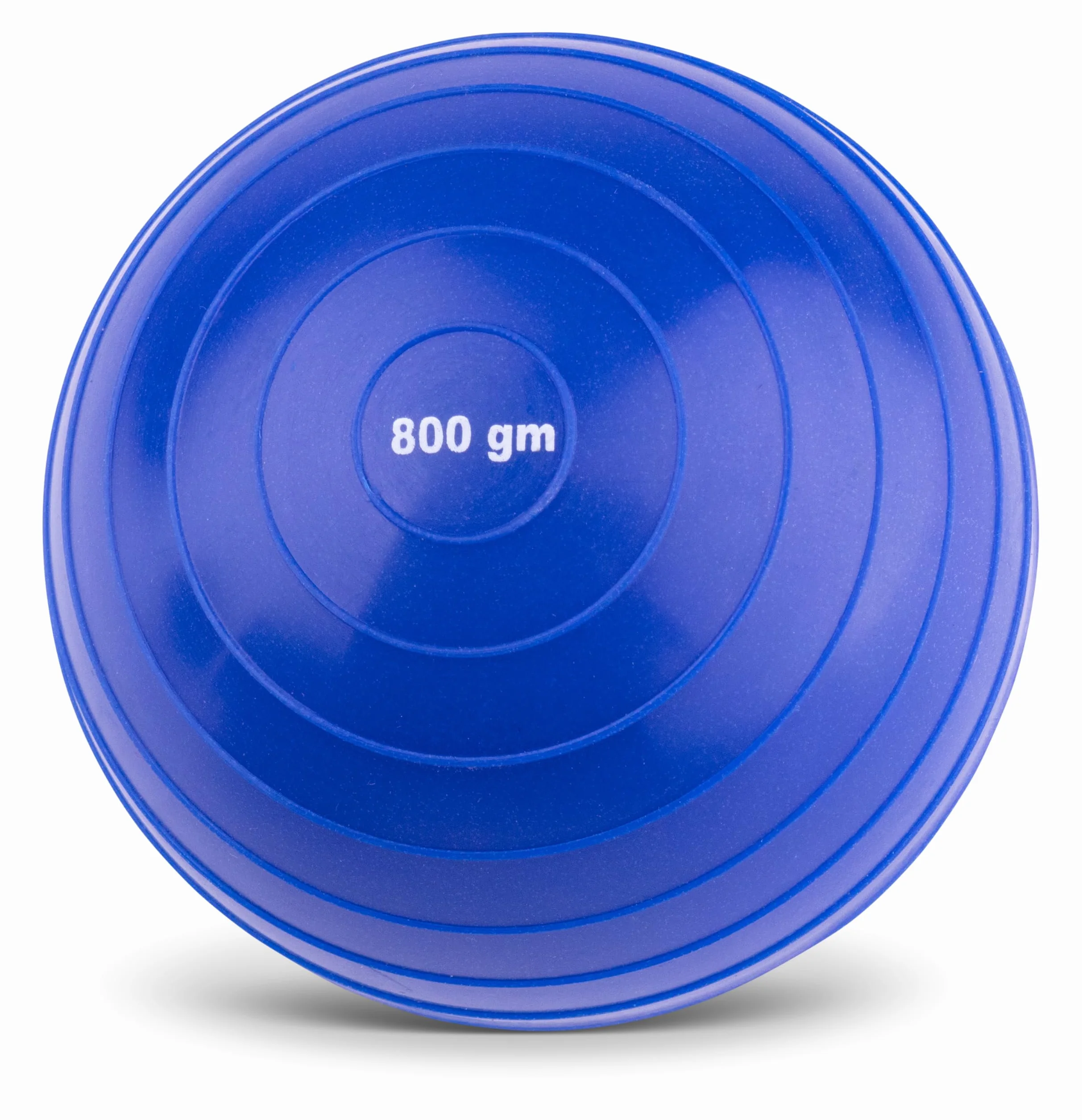 HAEST Balle-Javelot de 800 g striée | Balle-Javelot | Diamètre de 90 mm | Bleu | Poids Lourd pour lanceurs Pros | Flexibilité de l’entraînement