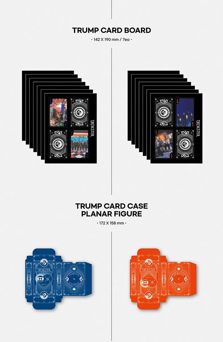 ONEUS TRICKSTER 7th Mini Album ( POKER / JOKER - RANDOM Ver. )+1ea ONEUS STORE GIFT CARD K-POP SEALED