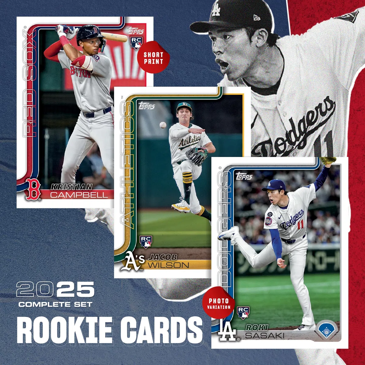 Topps 2025 Ensembles complets de Baseball – Scellé en Usine – Boîte de Vente au détail