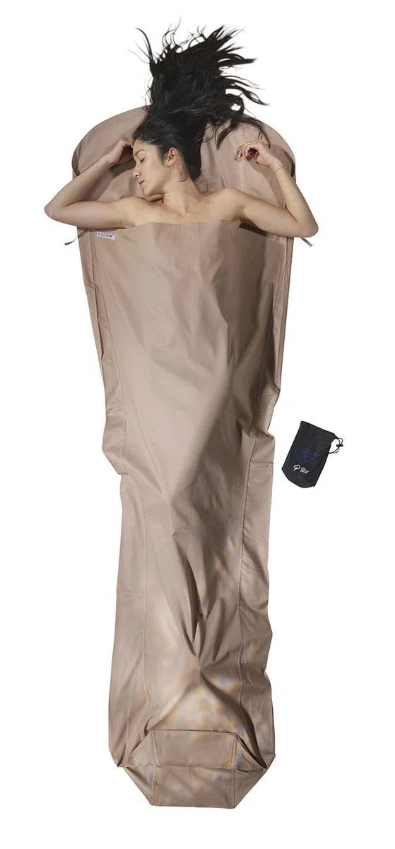 Cocoon Sac de Couchage de Voyage en Coton Bio