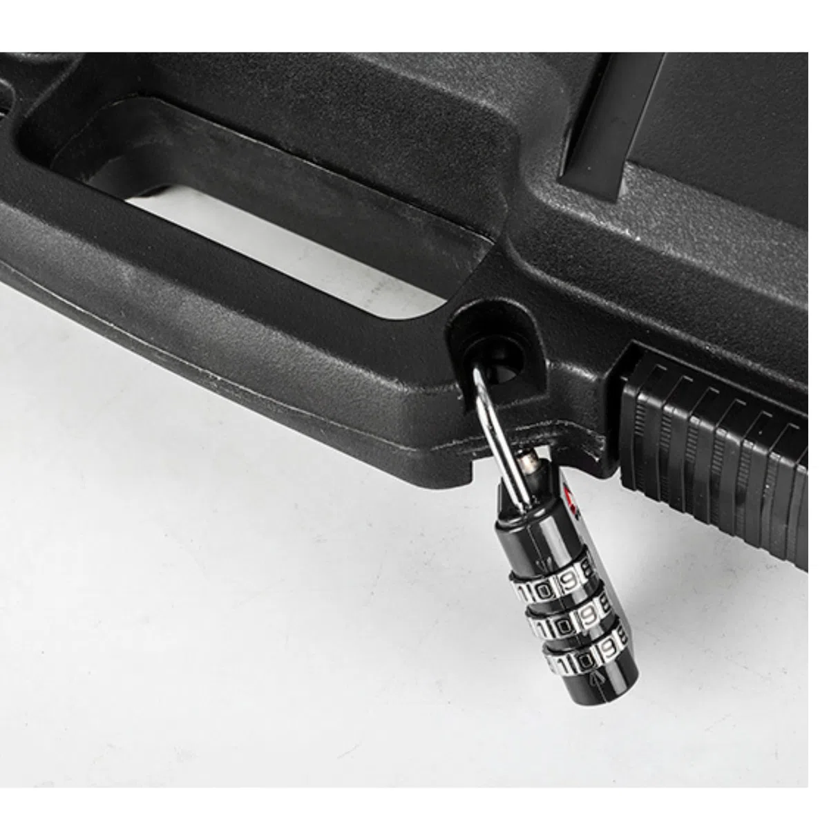 Malette Transport Arme - Mallette Rangement Plastique Transport d'Armes Airsoft - Boîte Rembourrée pour Pistolet et Accessoires-Malette de Protection-Valise d'Extérieur- Malette Anti-Choc