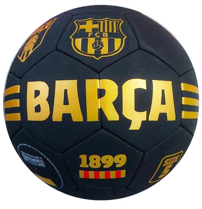 FC BARCELONA Ballon noir doré officiel