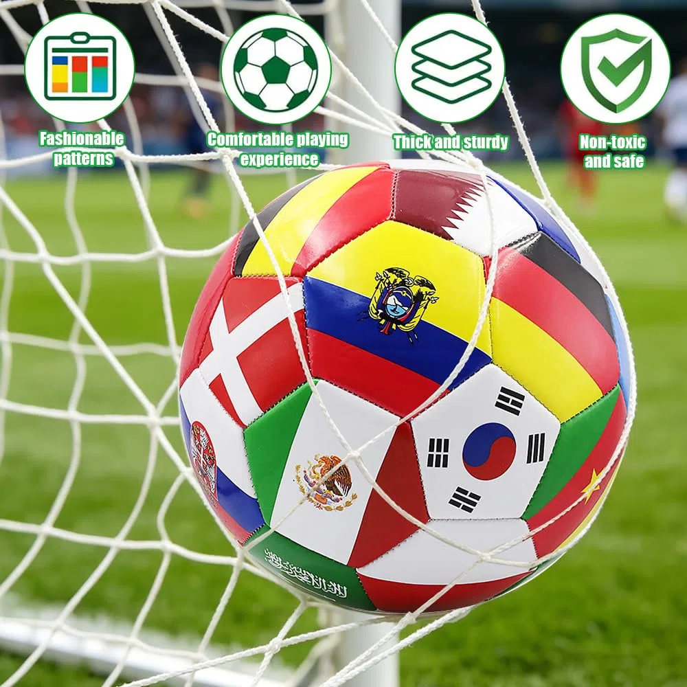 Ballon de Foot Taille 5 WM 2026, Ballon de Football pour Entraînement, Match, Marchandise, Collection pour Enfants et Adultes