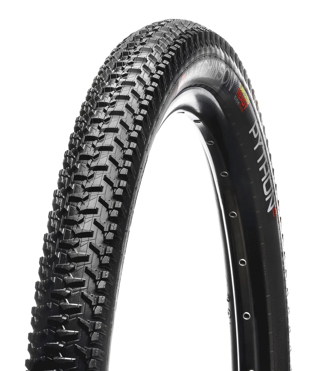 Hutchinson - Python 2 - Pneu VTT - Performance Et Polyvalence - Terrains Secs À Mixtes - Tringles Souples - Noir - Tubeless Ready