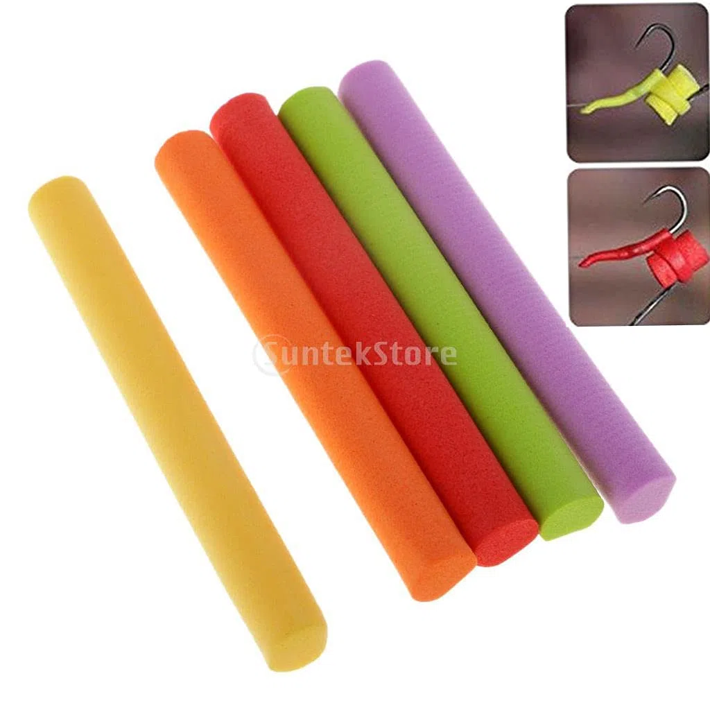 Sharplace 5Pcs Ligne de Crochet Aligneur Zig Bait Mousse Carpe de Pêche Mousse Bâtonnet