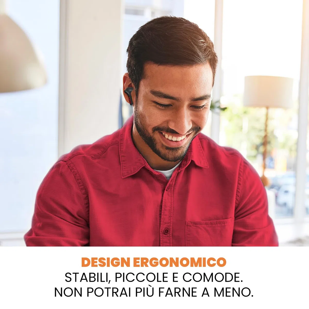 TECHMADE AC Milan Écouteurs Officiels Sans Fil Casque Sans Fil - Écouteurs Intra-auriculaires avec Boîtier de Charge - Compatibles avec Smartphone/Tablette/PC (Produit Officiel)