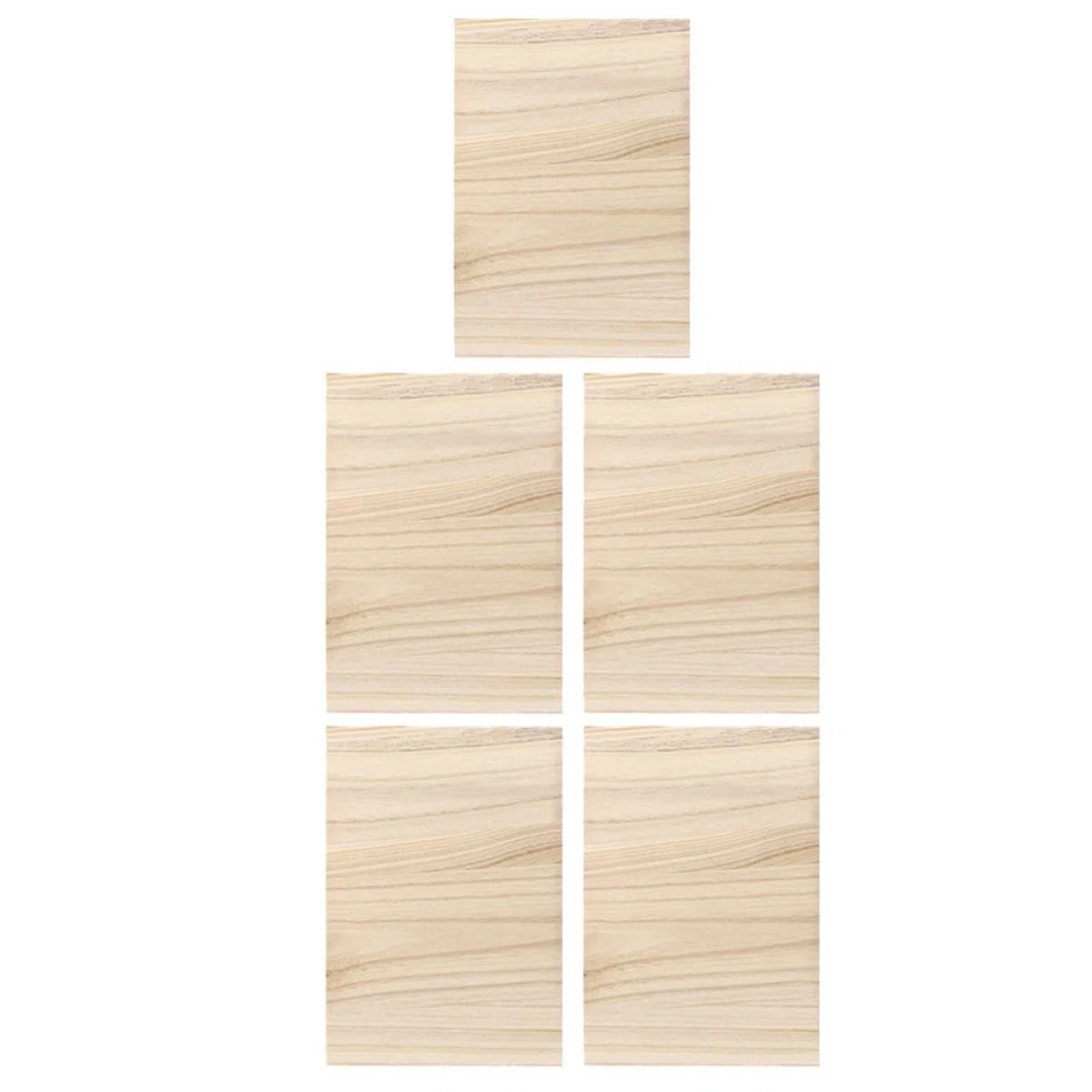 BESPORTBLE 5 Pièces Planche De Taekwondo Karaté Casser du Bois Planche De Rupture d'arts Martiaux Bois De Balsa Planches Cibles De Taekwondo Planches De Karaté en Bois Plaque Perforée