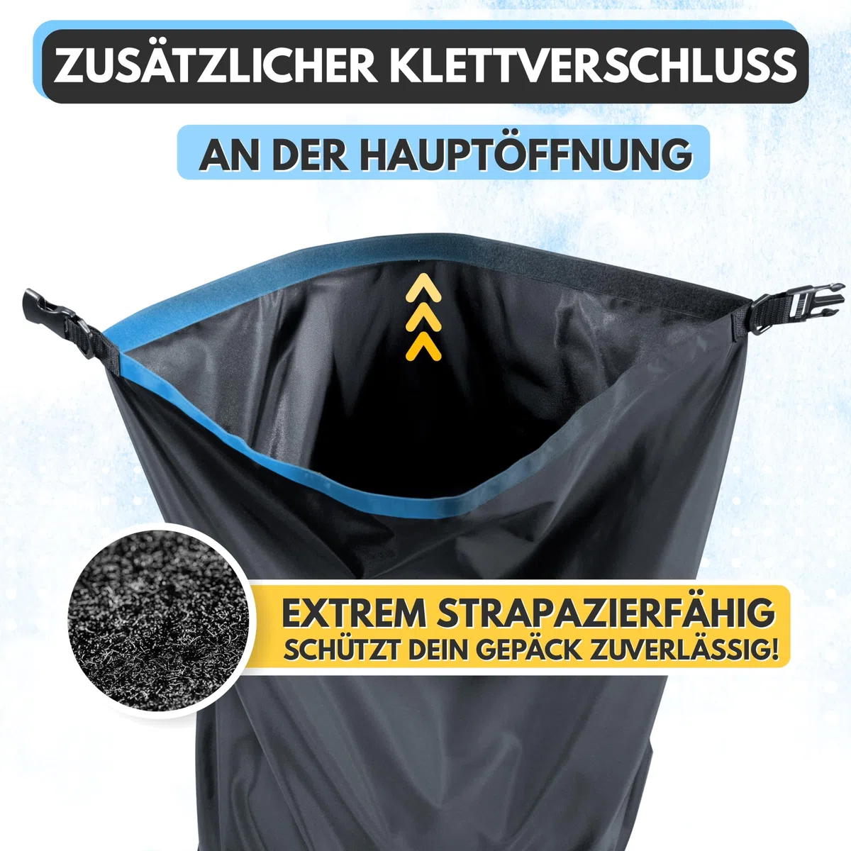 TWIVEE - Housse sac à dos avion - Housse de pluie sac à dos - Volume réglable - 60 à 110 litres - Taille flexible - Protection pour dos de voyage