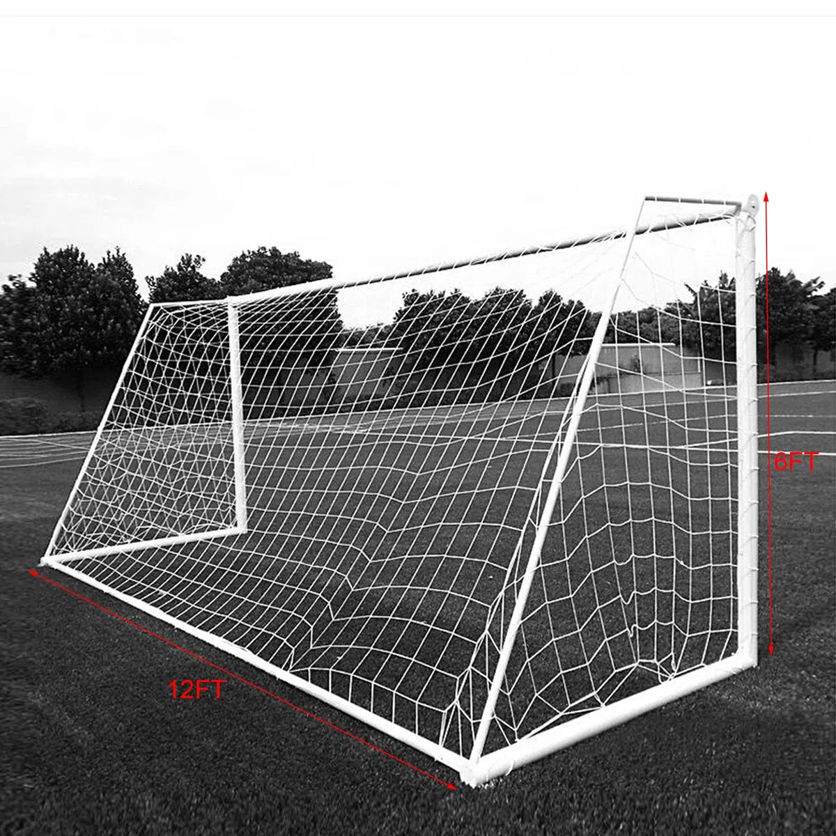 Filet de But de Football, Filet de Remplacement en polypropylène Durable pour entraînement et matchs à Domicile ou en Club