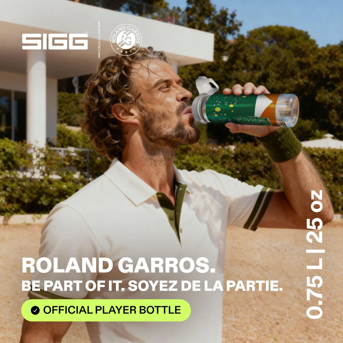 Sigg - Gourde Transparente Tritan - Total Clear ONE - Convient Aux Boissons Gazeuses - Lavage Au Lave-Vaisselle - Étanche - Sans BPA - 0,5L / 0,75L / 1,5L
