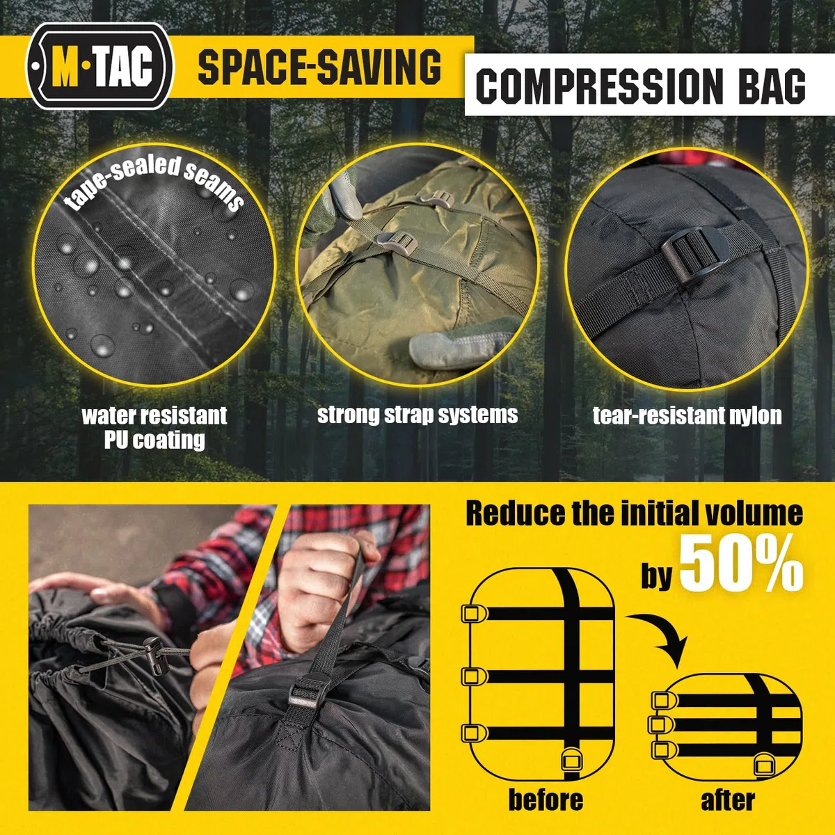 M-Tac Sleeping Bag Compression