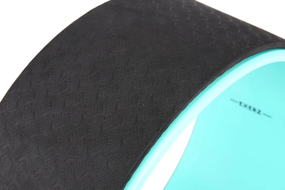 Exerz Roue de Yoga/Kits de yoga/Rouleau de Pilates/de libération de tension de muscle - pour étirer, équilibrer