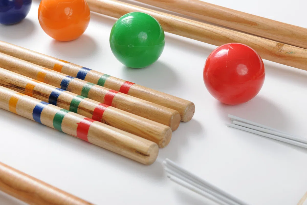 Traditional Garden Games - Set de croquet 96 cm