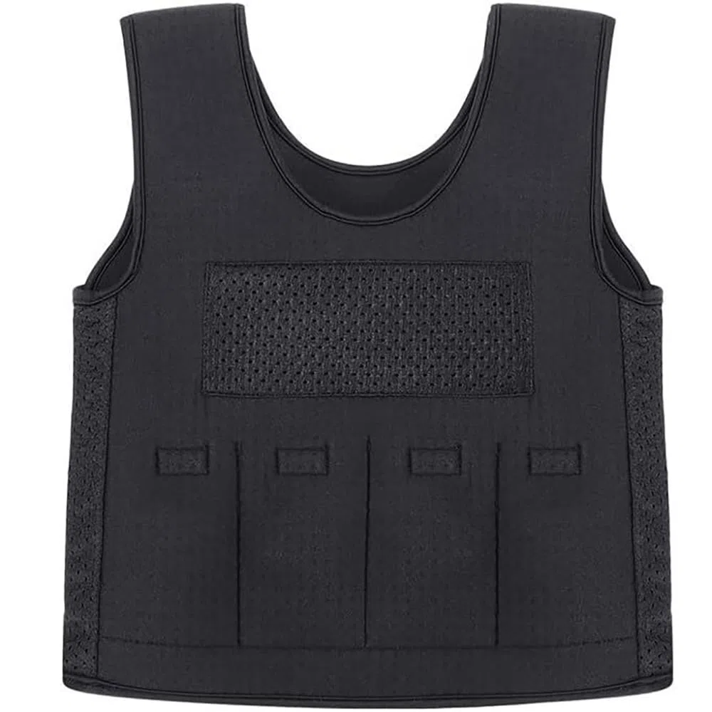 NEWFUN Gilet de Poids Enfants Adhs, Gilet de Poids pour Autisme ABR Hyperstimulation, ADHD, Troubles SPD SI,Poids Amovible