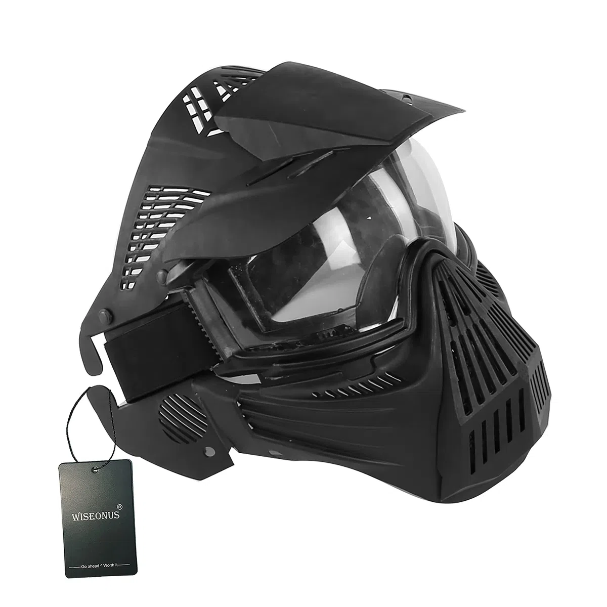 Masque Airsoft Paintball Plein Visage Tactique Effacer Masque de Protection Airsoft Equipement Halloween Costume Accessoires