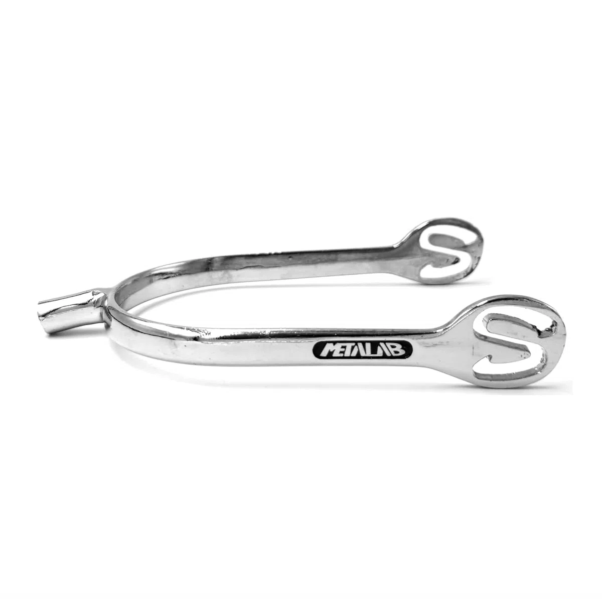 ES1077 SuperSpur Prince of Wales Éperons en zinc avec sangle en nylon pour éperons d'équitation (M 20 mm – Femme)