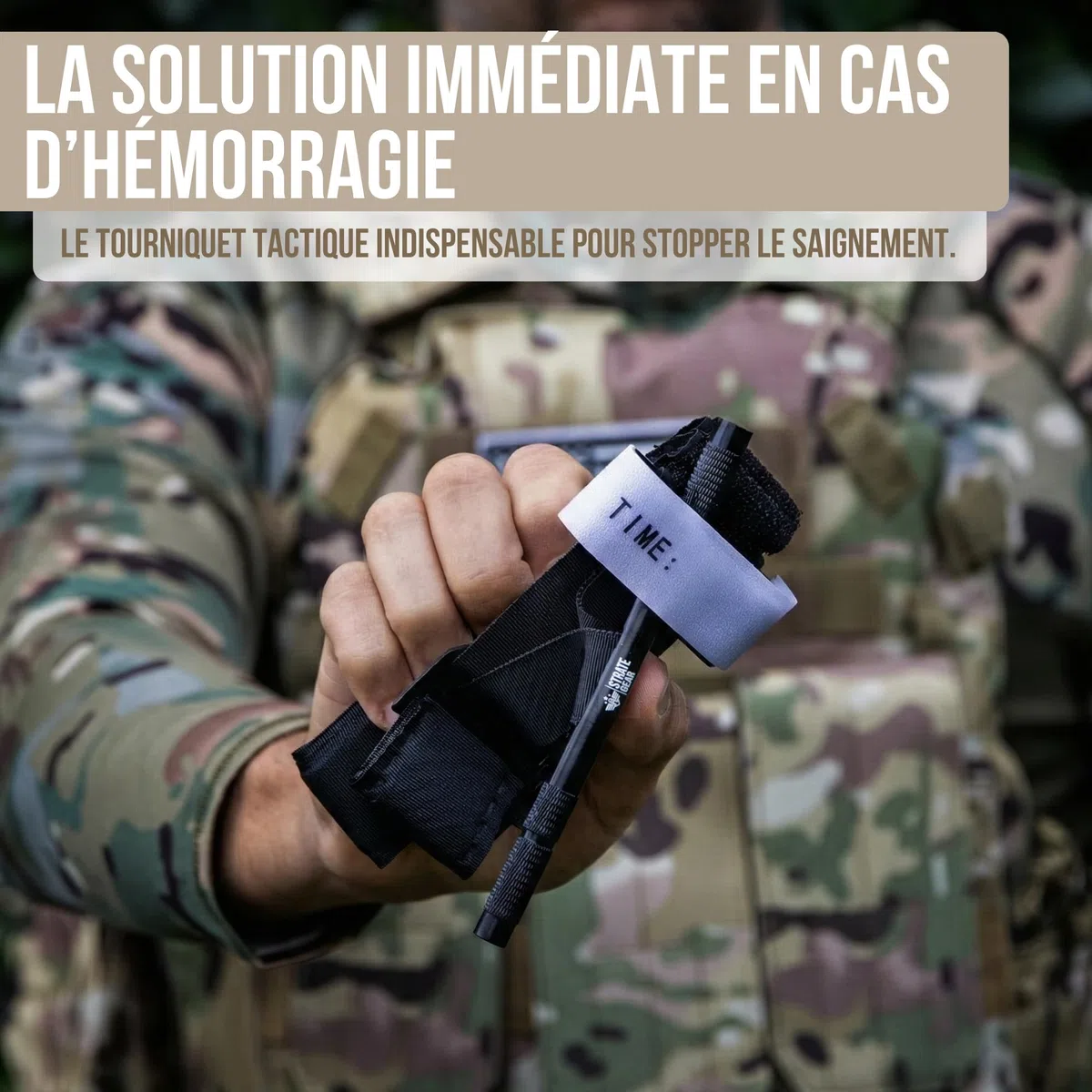Pack 4 garrot tourniquets Tige Aluminium Tactique Militaire Infirmier Pansement Hémostatique Survie Camping Outdoor Randonnée Urgence garot