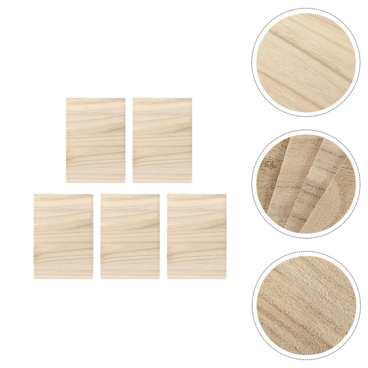 BESPORTBLE 5 Pièces Planche De Taekwondo Karaté Casser du Bois Planche De Rupture d'arts Martiaux Bois De Balsa Planches Cibles De Taekwondo Planches De Karaté en Bois Plaque Perforée
