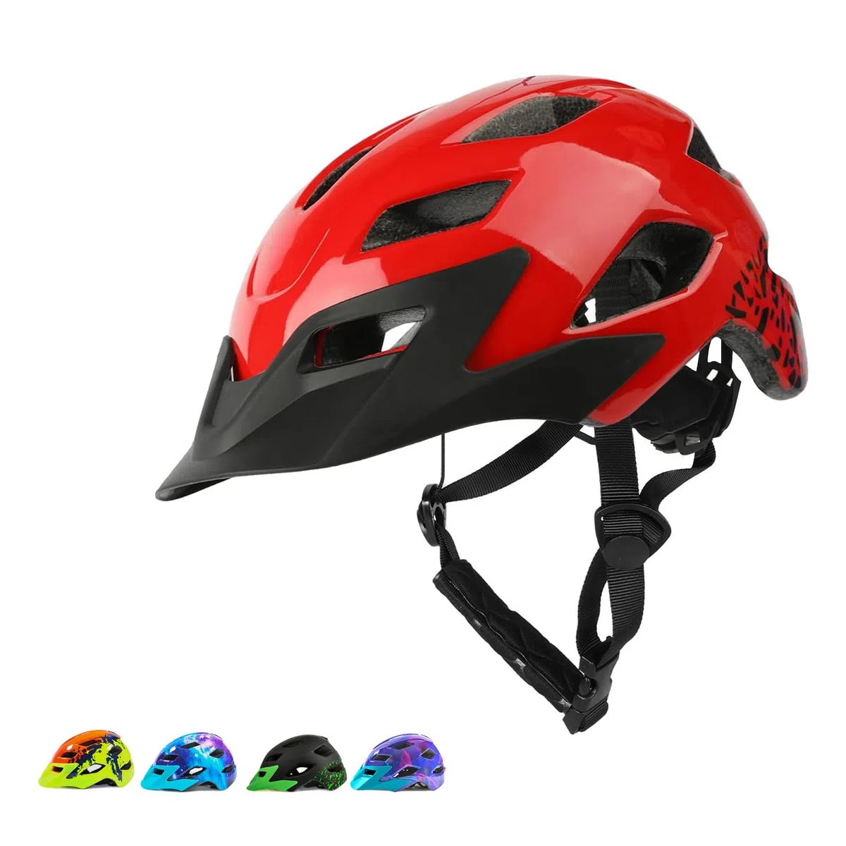 Casque de vélo pour enfant réglable et léger pour enfants de 3 à 5 à 8 à 13 ans