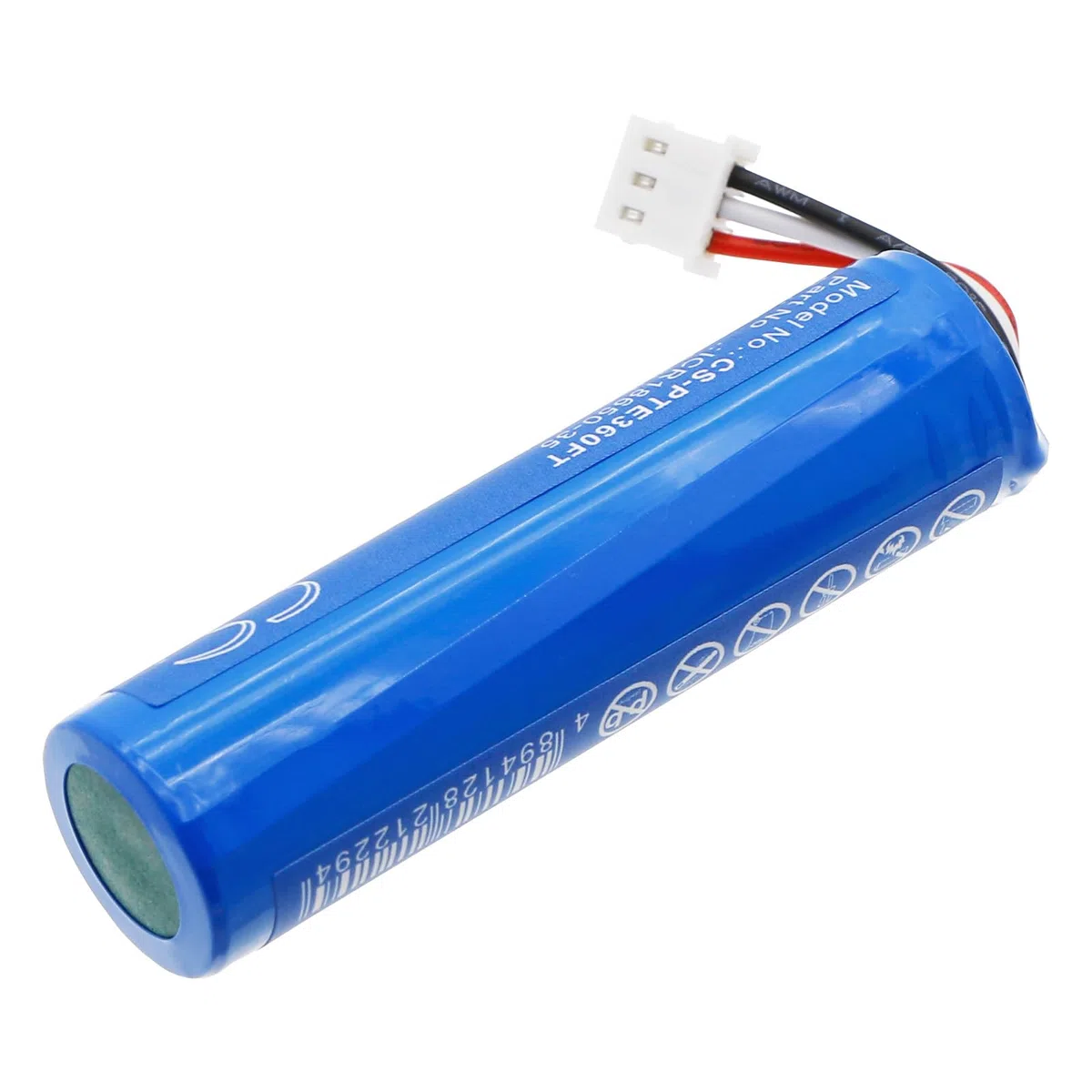 TECHTEK Batterie 2600mAh Compatible avec [Petzl] E36NAO, Nao, Nao+, Neo, Stirnlampen remplace FBA