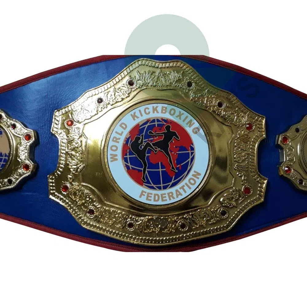 Réplique de ceinture du champion du monde de kickboxing Taille adulte