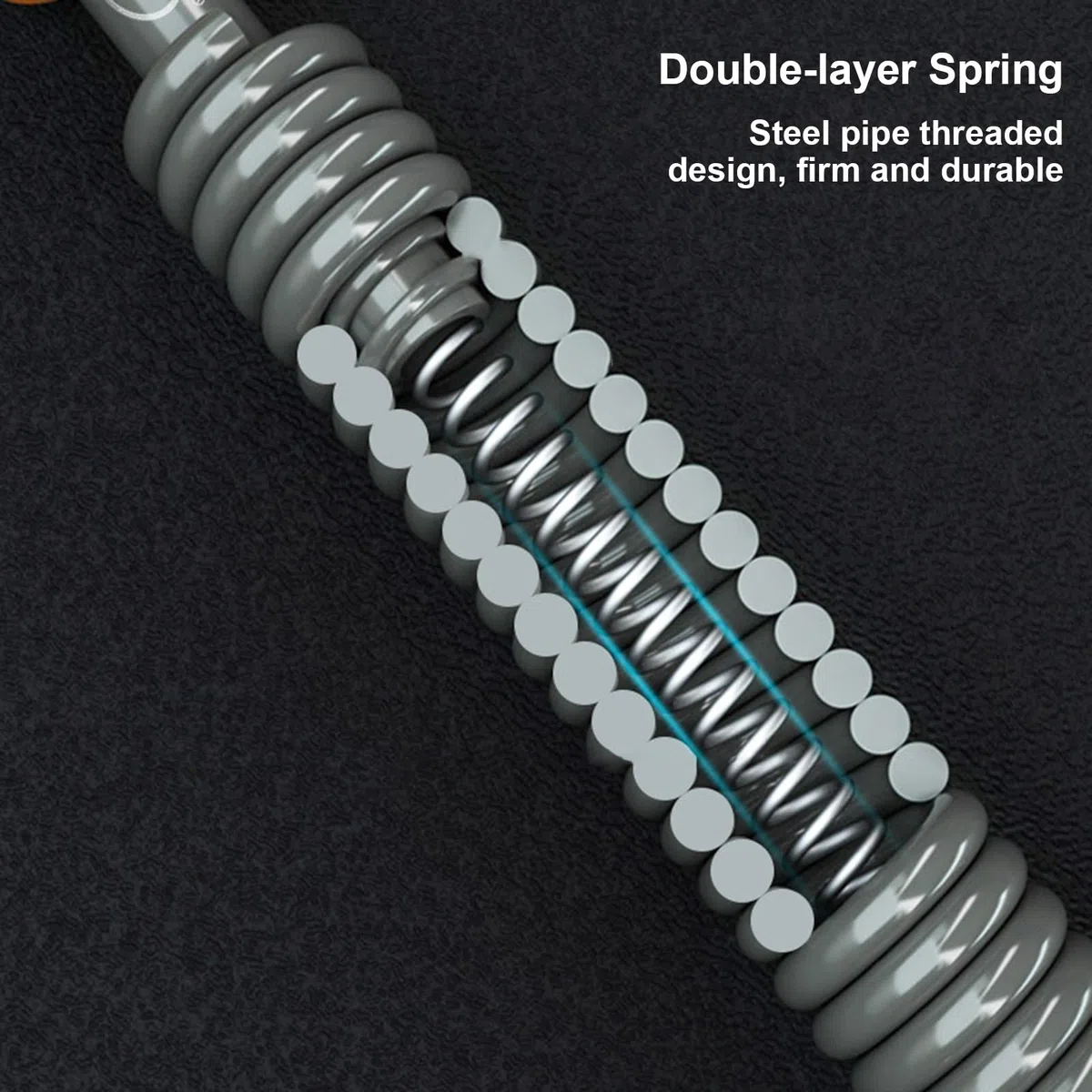 ZGFHNY Power Twister Bar, 30 kg - 100 kg Heavy Duty Power Twister, Chest Builder Strengthener pour la Poitrine, Les épaules, Les Avant-Bras, Les Biceps et Les Bras(60kg)