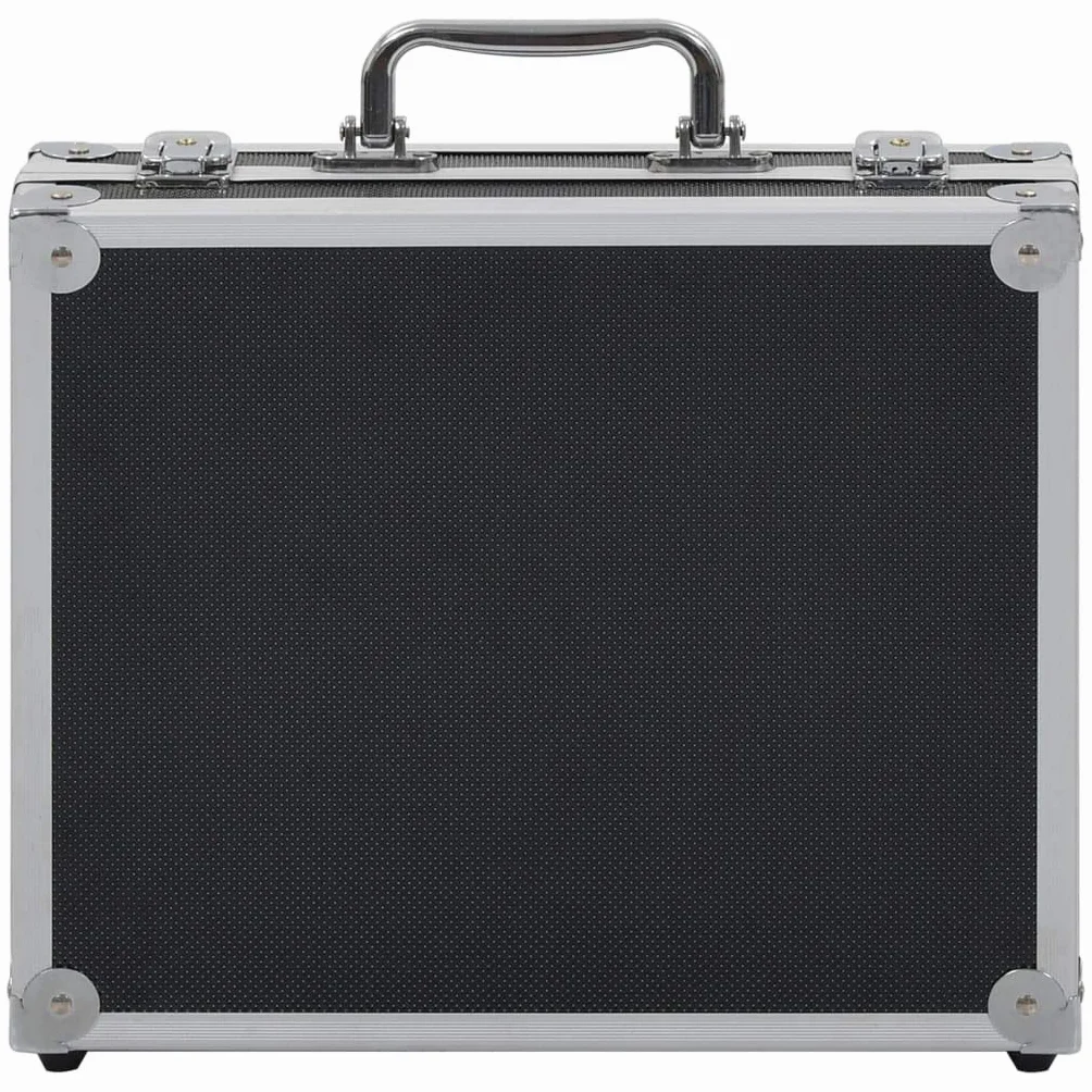 vidaXL Mallette pour Arme à Feu Aluminium ABS Valise à Pistolet Multicolore