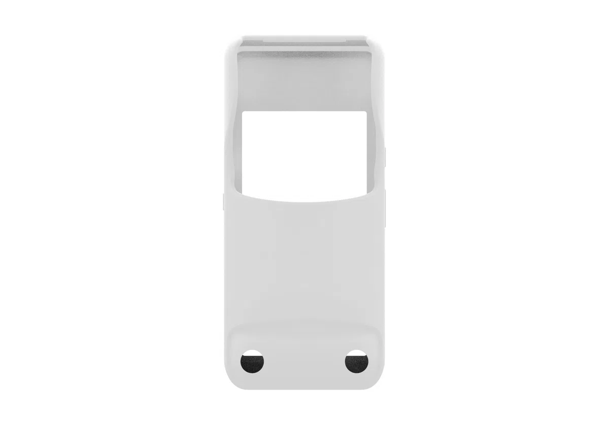Housse de protection silicone blanc pour terminal de paiement Pax A99 A 99 Dual Display – Coque souple antichoc, prise en main sécurisée – Accessoire TPE professionnel