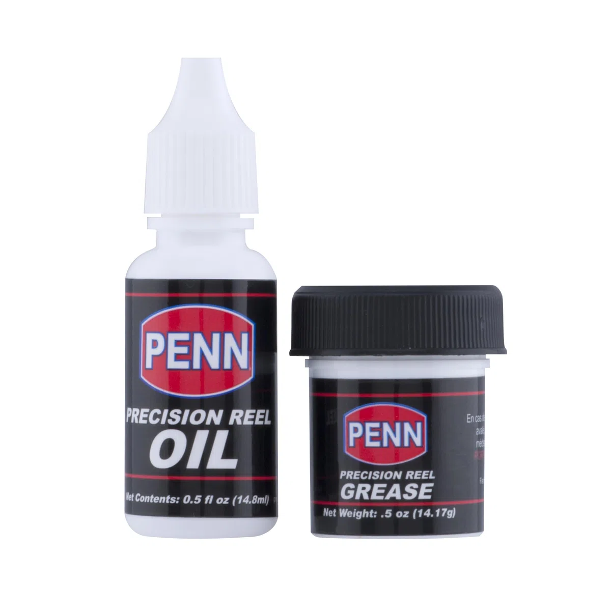 Penn Pack Oil Grease Black-White Huile Lubrifiant pour Entretien Moulinet de Pêche