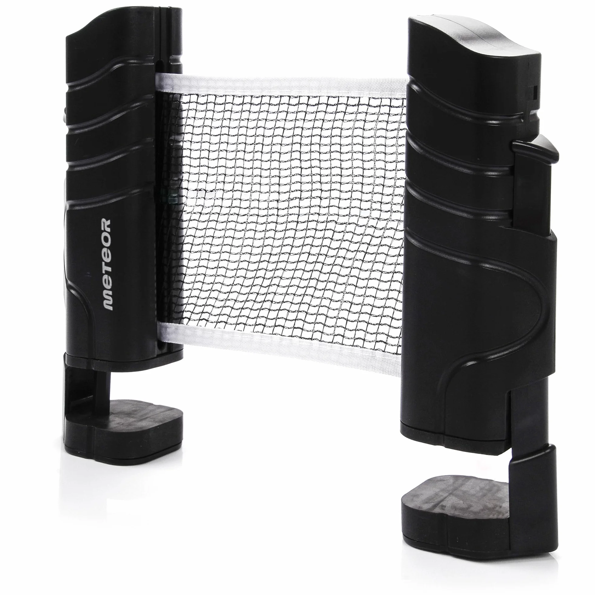 meteor Filet de Tennis de Table Rétractable Rollnet Ping Pong Portable avec Pince à Ressort pour Table Maison Bureau et Jardin