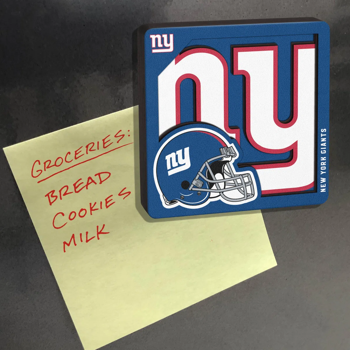 YouTheFan NFL New York Giants Logo Series Aimant 3D